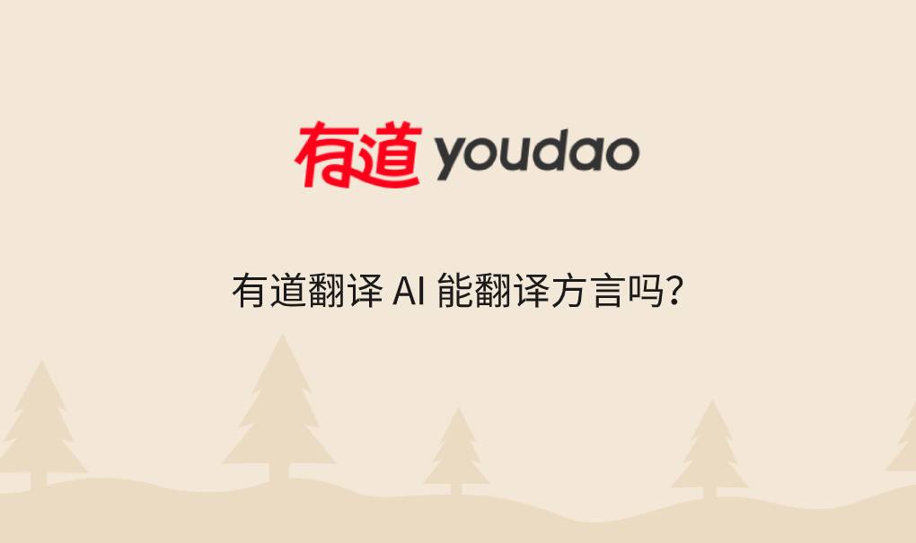 有道翻译 AI 能翻译方言吗？