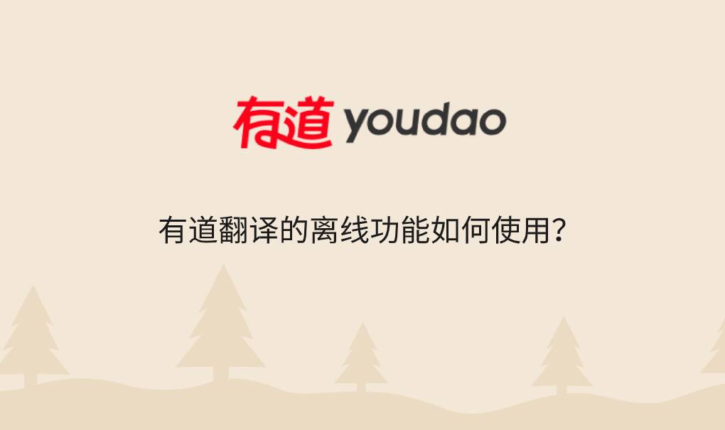 有道翻译的离线功能如何使用?