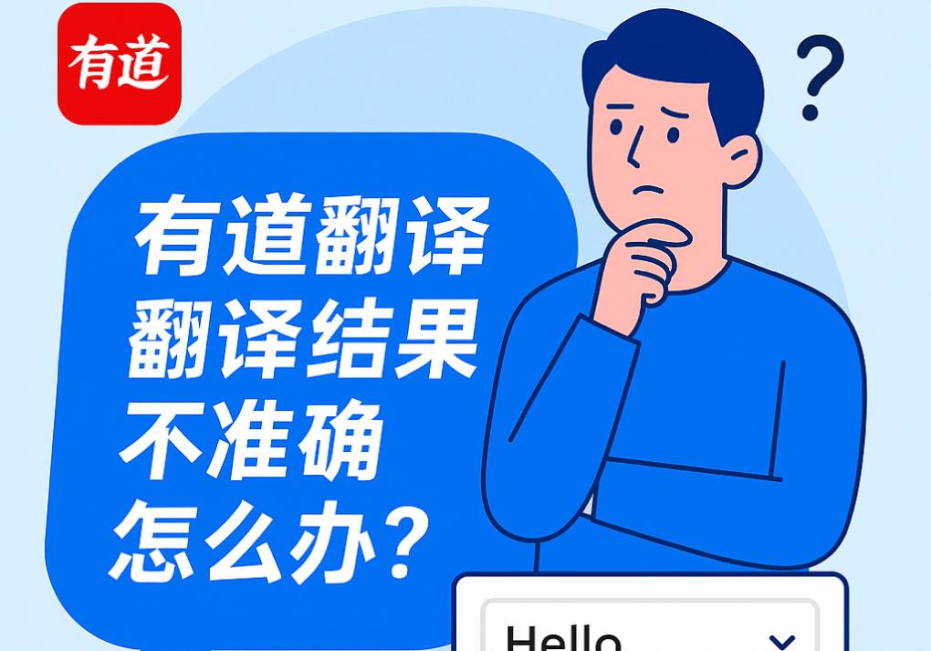 有道翻译的结果不准确该怎么办？